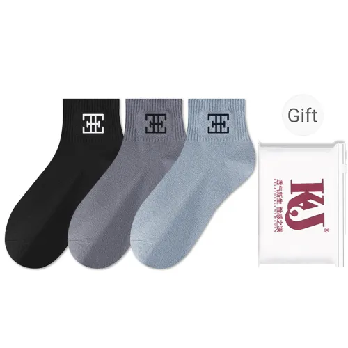 KJ Носки Crew Унисекс Сумка для покупок 3 упаковки