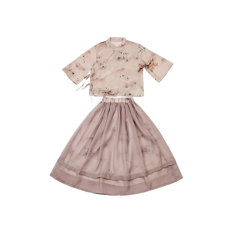 La Cergo Ханьфу Цвет изображения Комплекты Одежда Детская