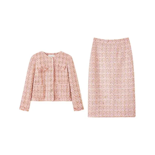 SENTUBILA Розовый Женские Повседневные Костюмы