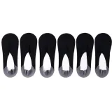 6-Pack (Пэчворк Цветовые Блоки Носки-невидимки, Набор 3)