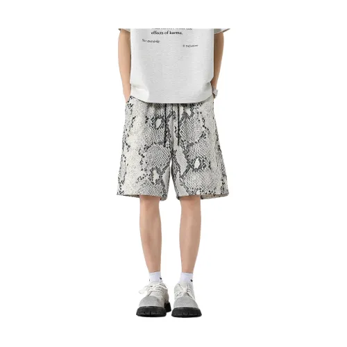 OASISVR Питоновый принт Унисекс Повседневные шорты