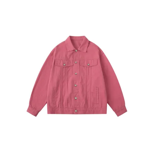 UNRETRO Розово-красные Женские Джинсовые Куртки