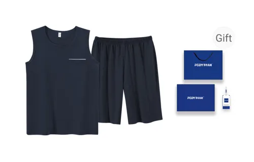 Floating Light Islands Пижамный комплект Мужской Коробка Темно-синий