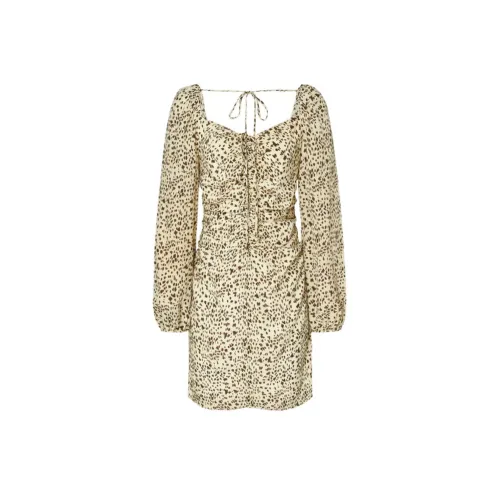 MOCO Длинное платье с длинными рукавами женское