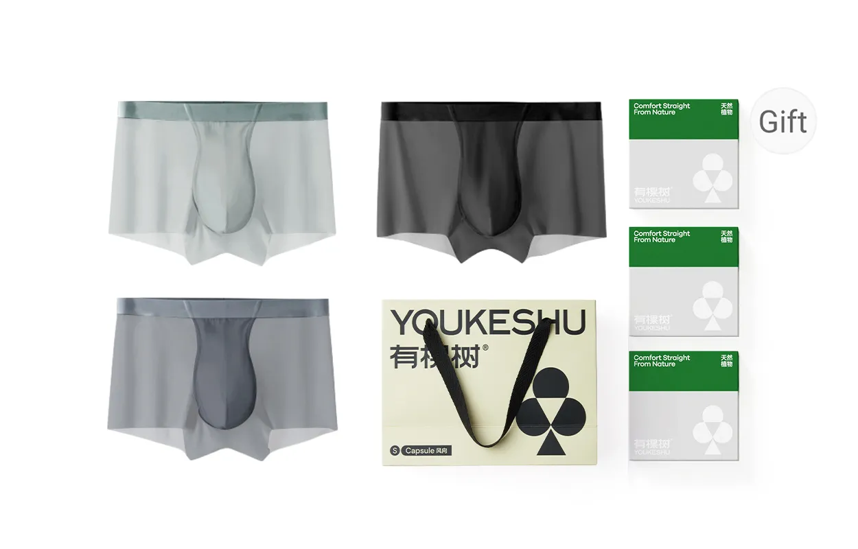YOUKESHU Мужские Подарочные Наборы Трусов