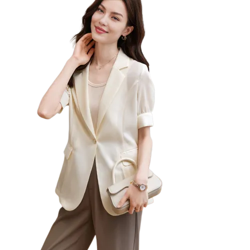 Mo Han Yi Mei Бизнес-костюм женский абрикосовый