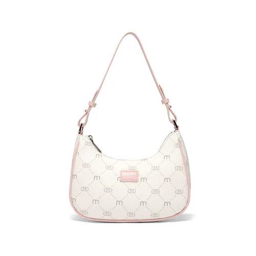 FAIRWHALE Сумка через плечо из синтетической кожи женская цвет вишневый цветок розовый