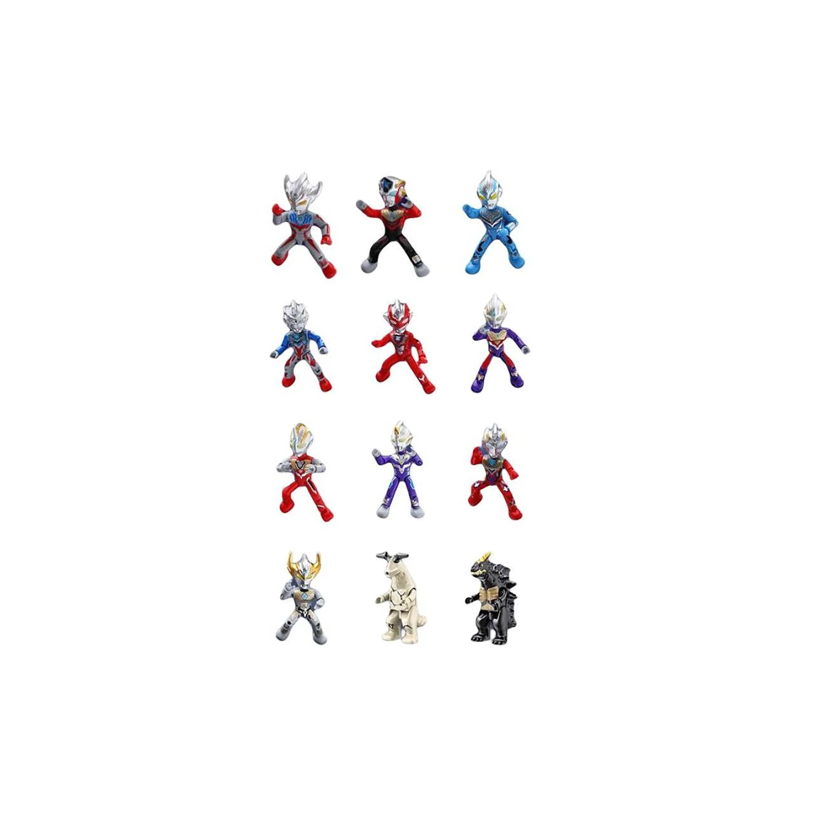 Keeppley Четвертая версия Era Reiwa Ультрамен LEGO Фигурка Слепые коробки Один Mystery Коробка Целая коробка 12 шт