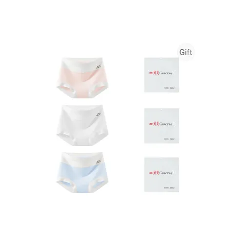 GRACEWELL Женское нижнее белье сумка для покупок 3 упаковки