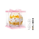 Size 6 Ball Pink Box