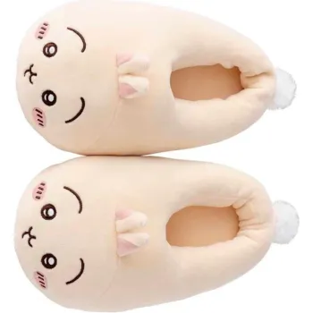 Chiikawa Closed Toe Warm Slippers/Home Slippers Light Pink