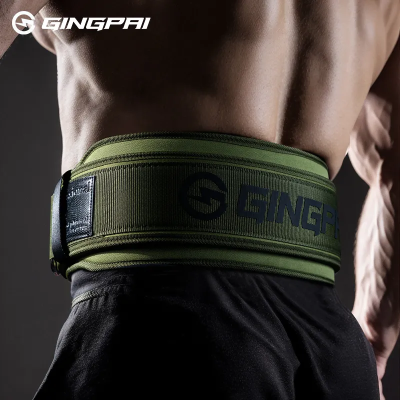 Competition Back Support Braces Protective Compression Black Green Gray Polyester Polypropylene Unisex-2