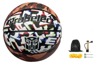 ProSelect x Transformers PU Basketball Brown Size 5 Training Kids'