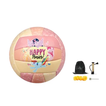 ProSelect x XIAOMABAOLI PU Size 5 Volleyball Unisex Pink Orange