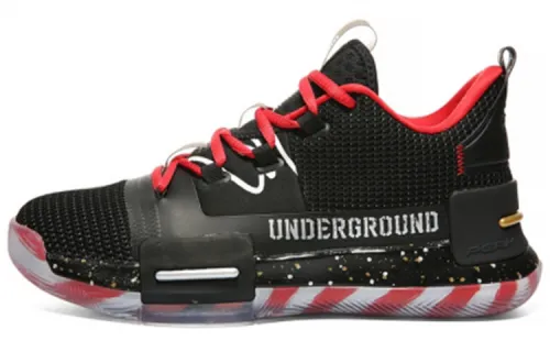 PEAK Flash Cushioning Anti ace And Wear Resistant Low Top Basketball Shoes Men's Mismatched