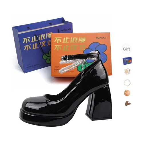 WOXXXN Грубый каблук Высокие каблуки Женские