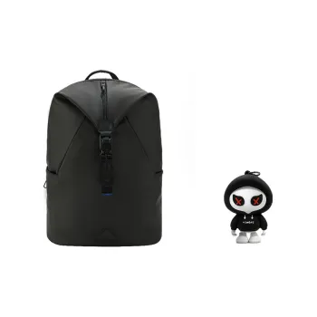 Venque Polyester Backpack Large Size Unisex Olive Green/Haze Gray/Black