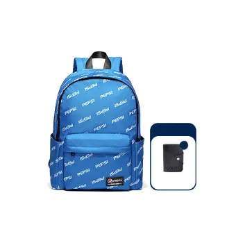 Pepsi Nylon Fabric Backpack Regular Unisex Pepsi Blue