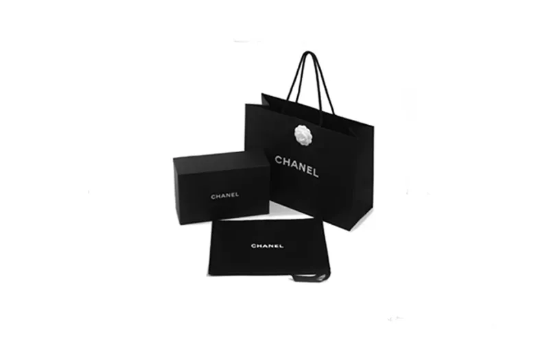 CHANEL Cow Leather Shoulder Bag, Hobo Bag, Handbag Trumpets Women's Black-7