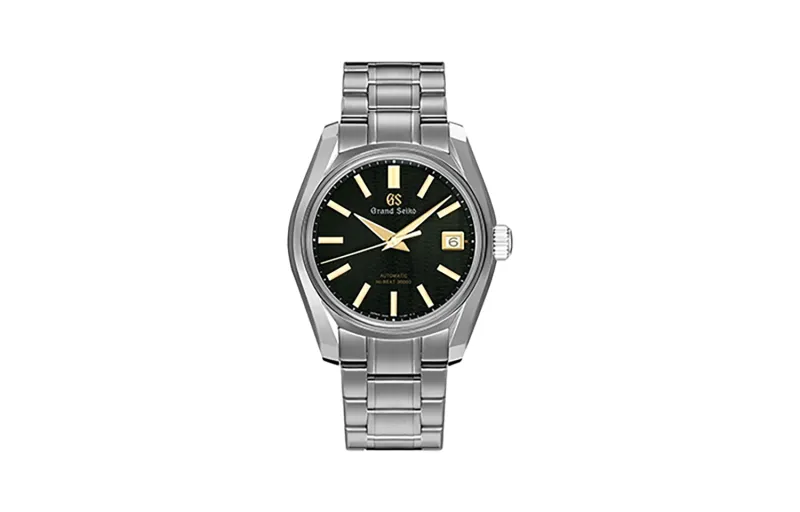 GRAND SEIKO Mechanical Movement Stainless Steel Strap Watch Men's Watches Green Dial-0
