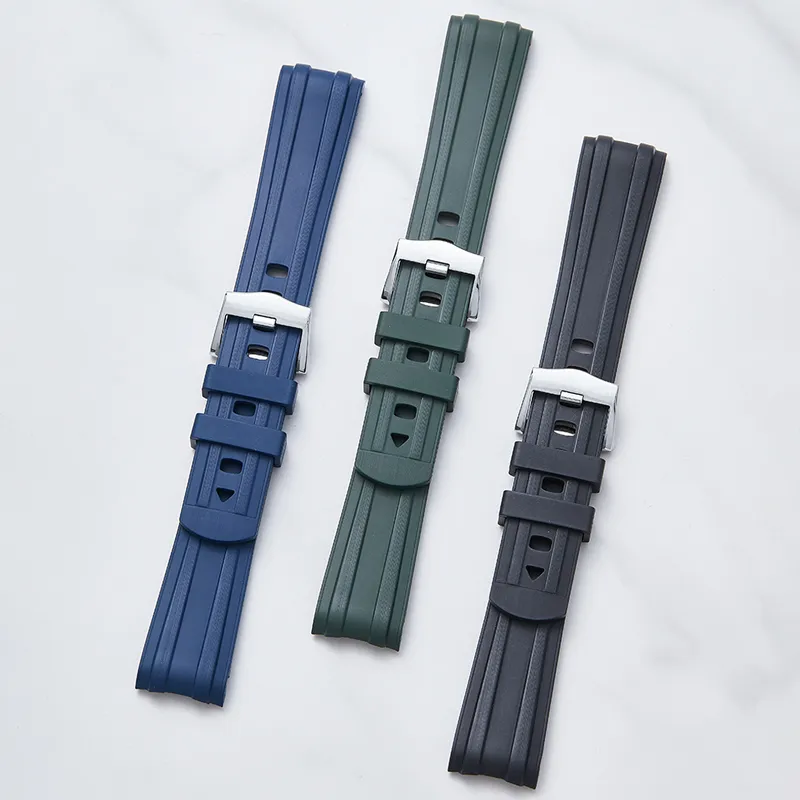 IStrap Omega Compatibility Watch Band 20mm Fluoroelastomer Material-6