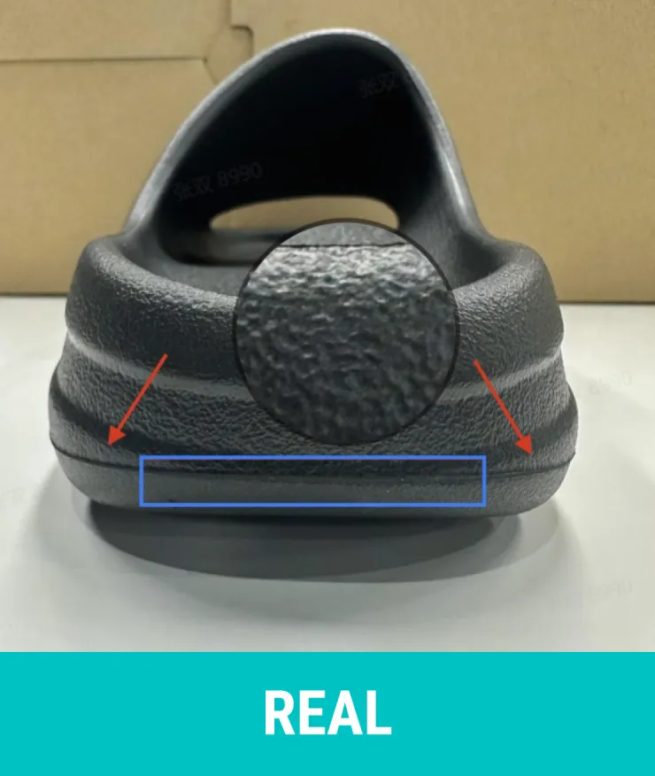 A look fromt he front of the Adidas Yeezy 500 Enflame