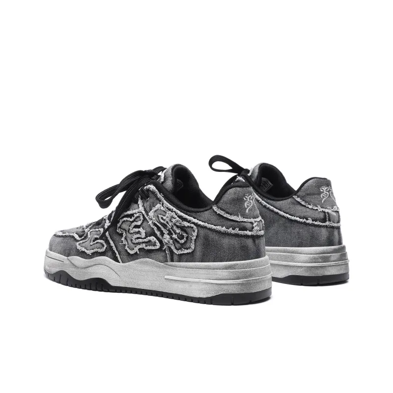 CEDAR HAN Canvas Shoes Unisex Low Top White-20