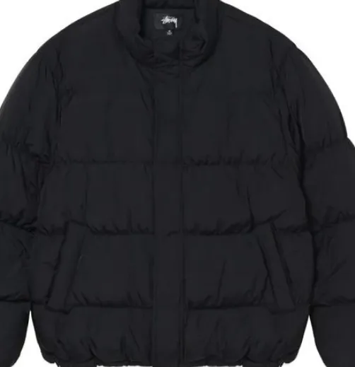 Stussy Ripstop Down Puffer Jacket Green L - POIZON Stussy Ripstop Down Puffer Jacket Green L - POIZON
