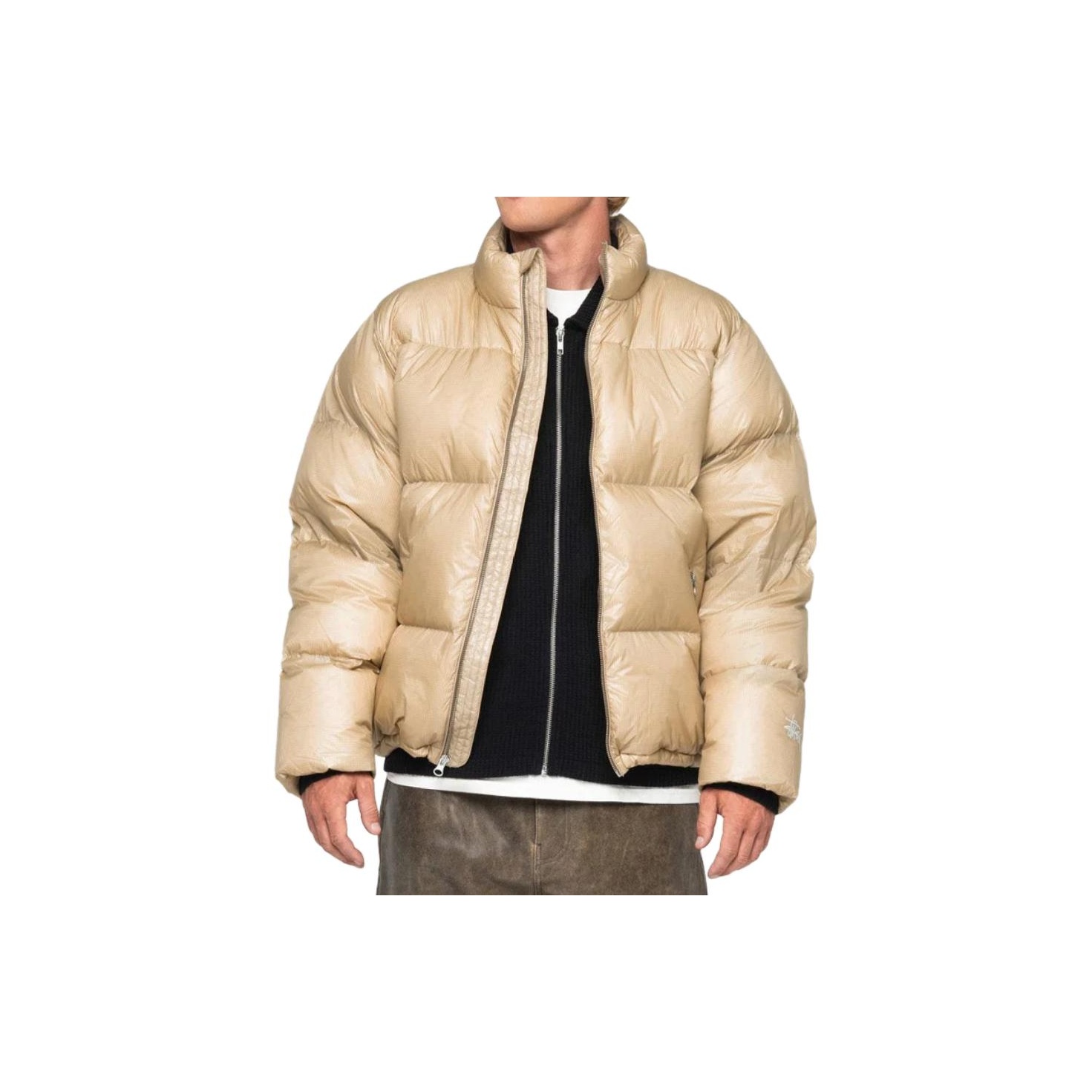 STUSSY☆】Down Puffer Parachute Ripstop Charcoal (STUSSY/ダウンジャケット)  101067656【BUYMA】