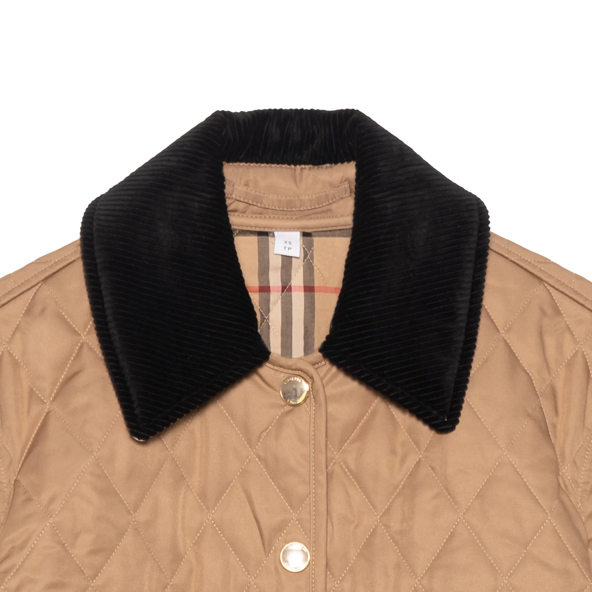 Burberry Puffer Jackets Women's Camel