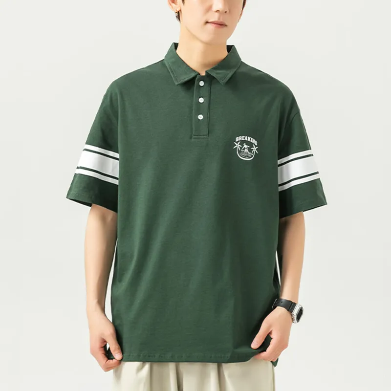 WOOD SOON Polo Shirts Men-4