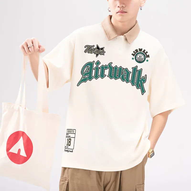 Airwalk Unisex Polo Shirt Swag-9