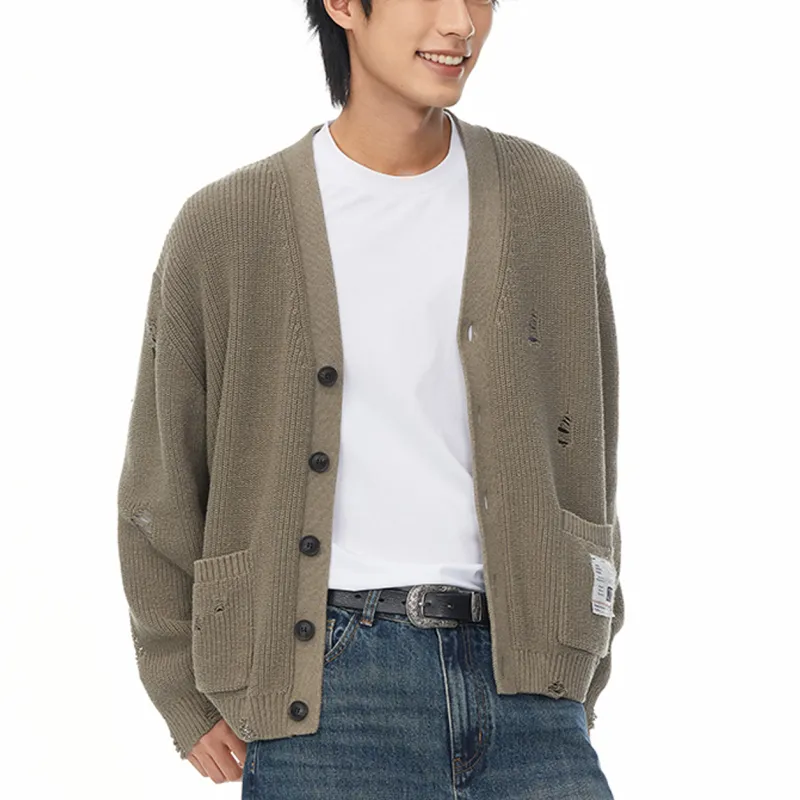 Dme Sweaters Unisex Khaki-2