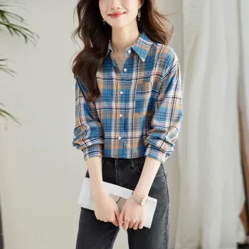 La Chapelle Shirt Women's Plaid