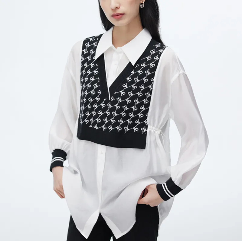 SHUIYUNJIAN Shirt Women's Raw White-2