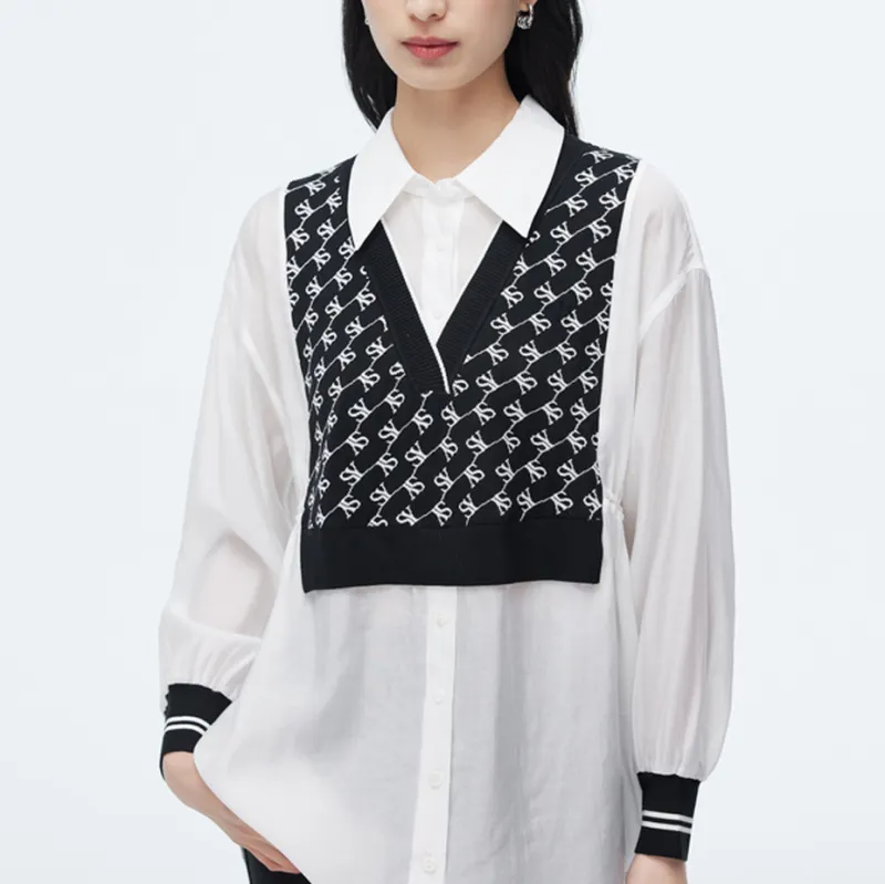 SHUIYUNJIAN Shirt Women's Raw White-4