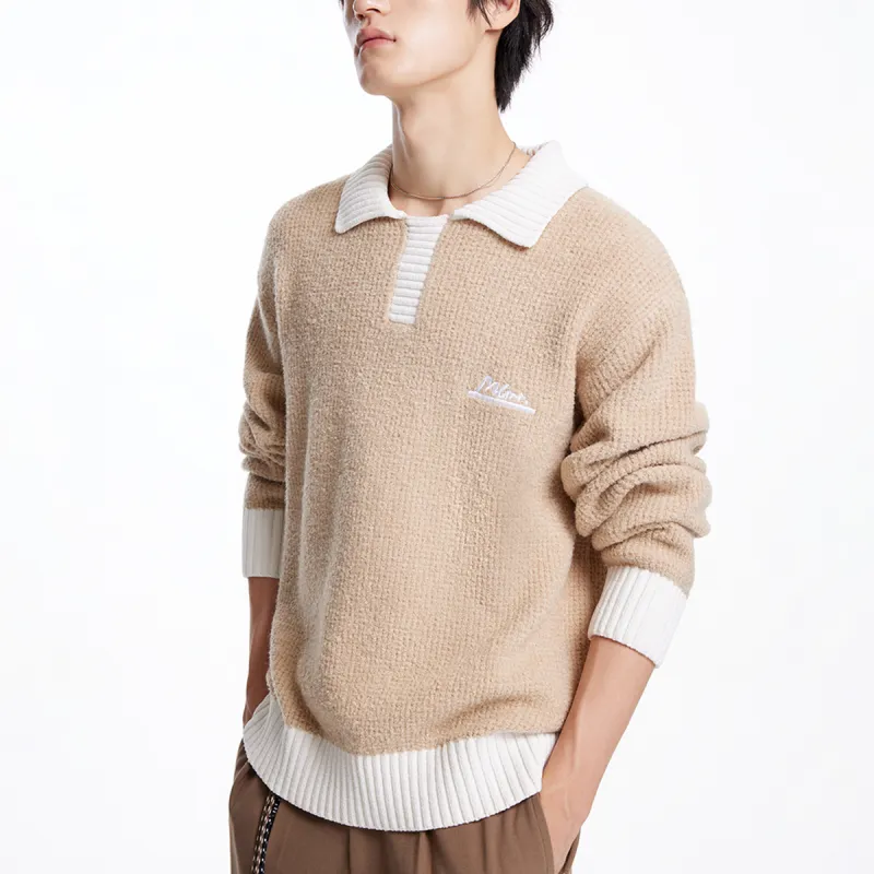MLMR Sweaters Unisex E12 Camel-2