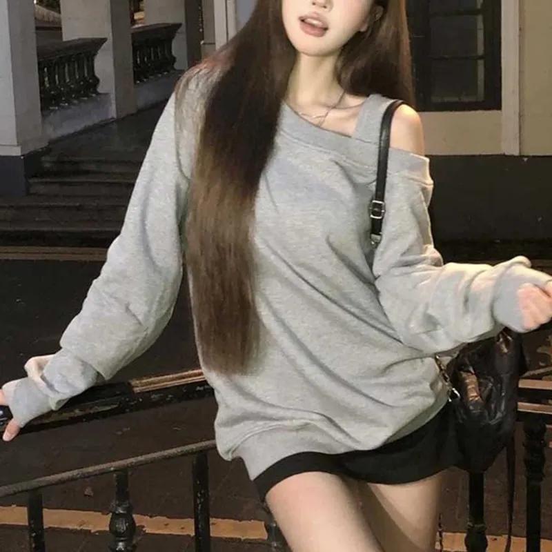 Zonibom Sweatshirt Women's Gray-2