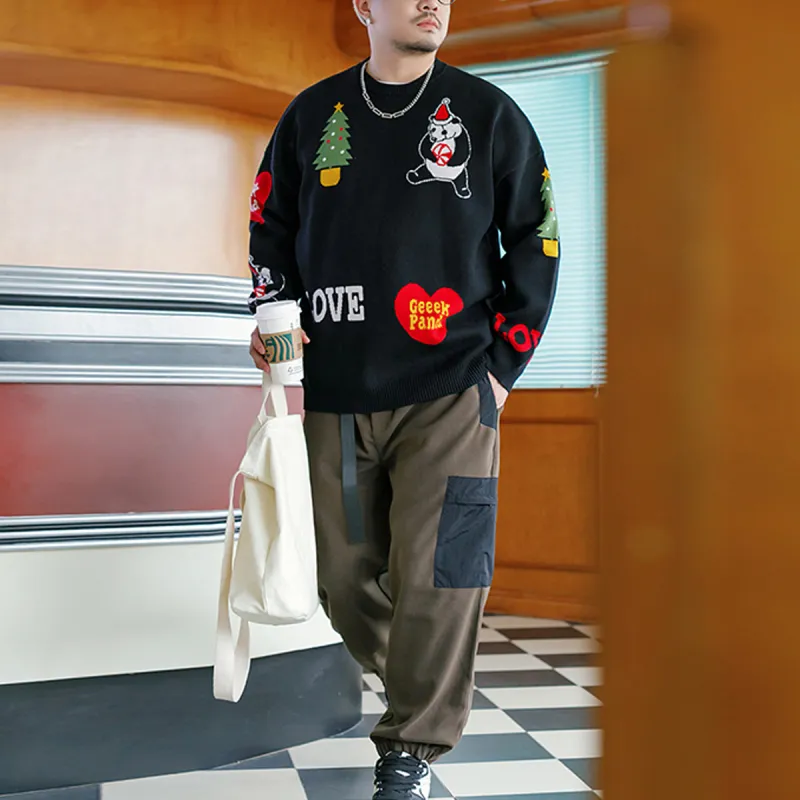 WAYNEXZAVIER Sweater Men's Black-6