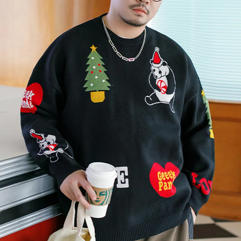 WAYNEXZAVIER Sweater Men's Black-5