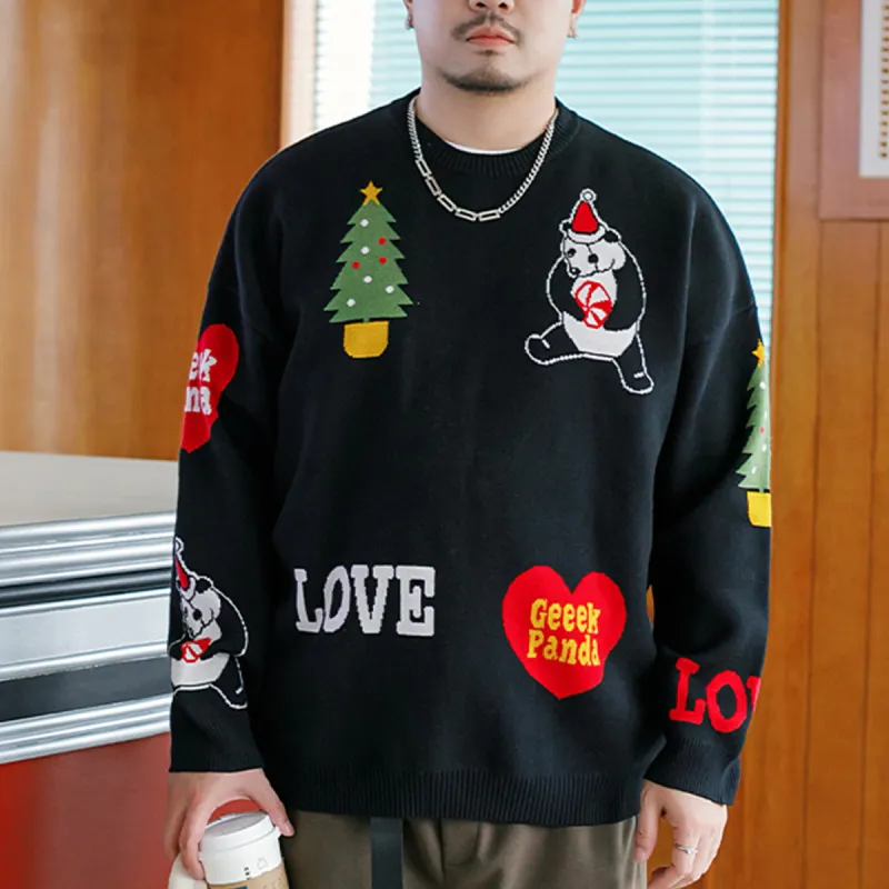 WAYNEXZAVIER Sweater Men's Black-2