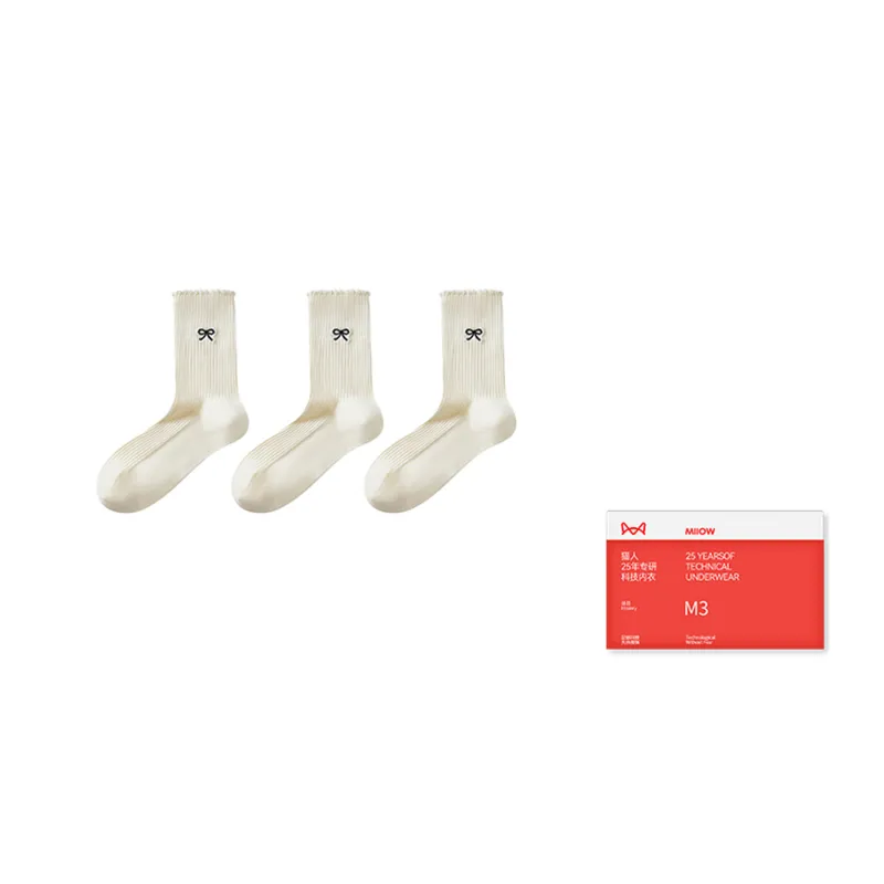 MIIOW Trend Party Series Mid Calf Socks Women's Combo Set-12