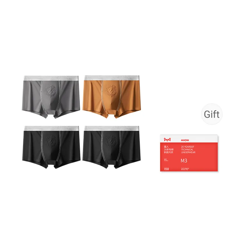 MIIOW Trend Party Series Underpants Men's Combo Set-3