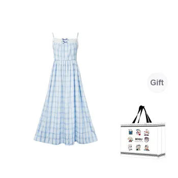 BDGU Slip Dress Women's Light Blue