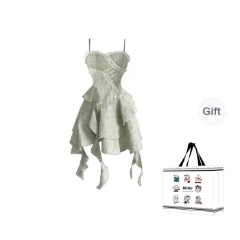 BDGU Slip Dresses Women's Green