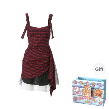 QUIET ANGEL Sleeveless Dress Women's Red