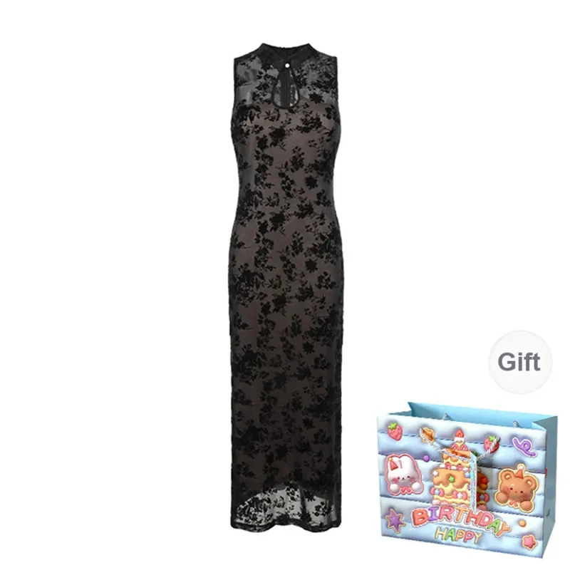 QUIET ANGEL Sleeveless Dress Women's-0