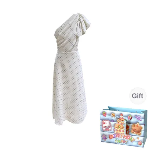 QUIET ANGEL Sleeveless Dress Women's White