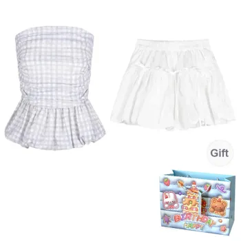 QUIET ANGEL Two Piece Skirt Sets Women's