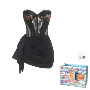 QUIET ANGEL Sleeveless Dress Women's Black